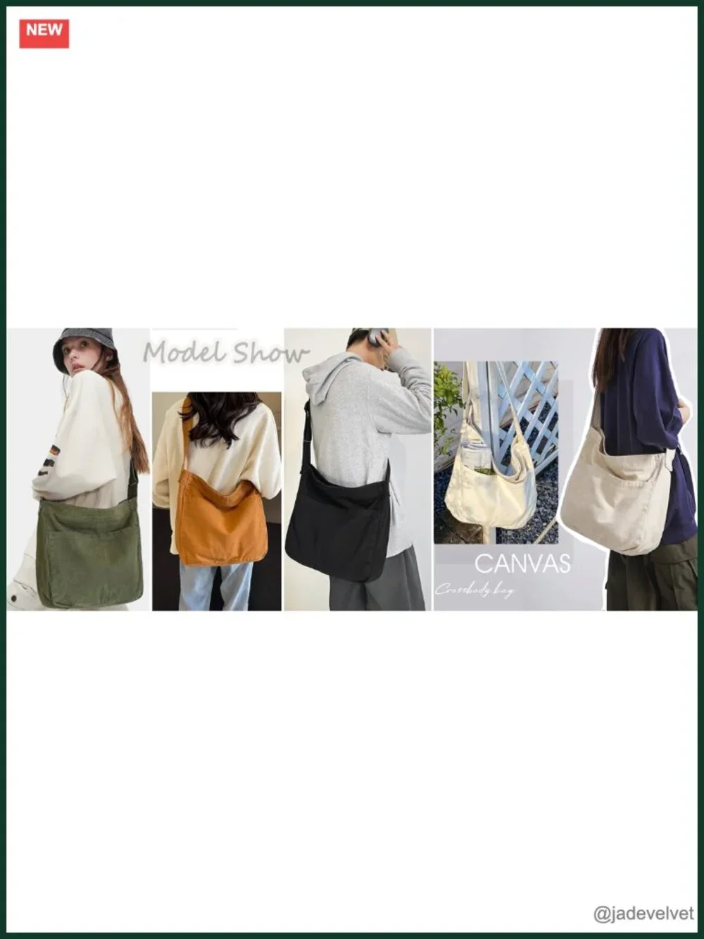 Large Canvas Tote Bag Hobo Crossbody Shoulder Purse for Work Travel